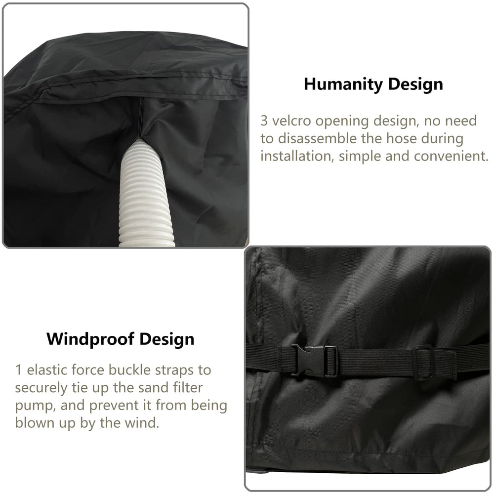 Sobana padded handle and straps for easy removal and secure fit