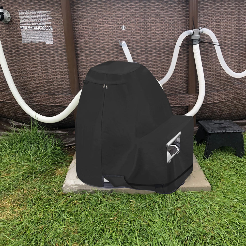 Sobana folded cover and storage bag for compact off-season storage