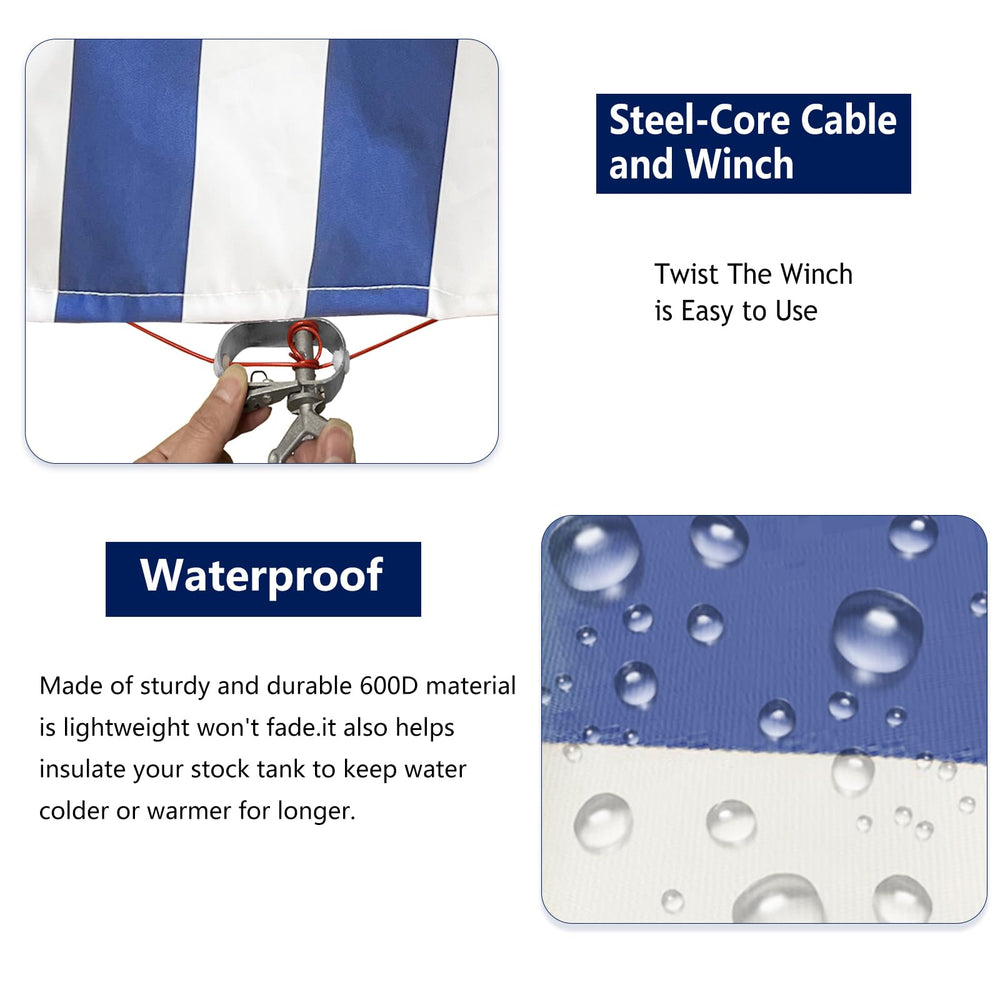 Sobana winch and steel-core cable detail showing secure tension benefit