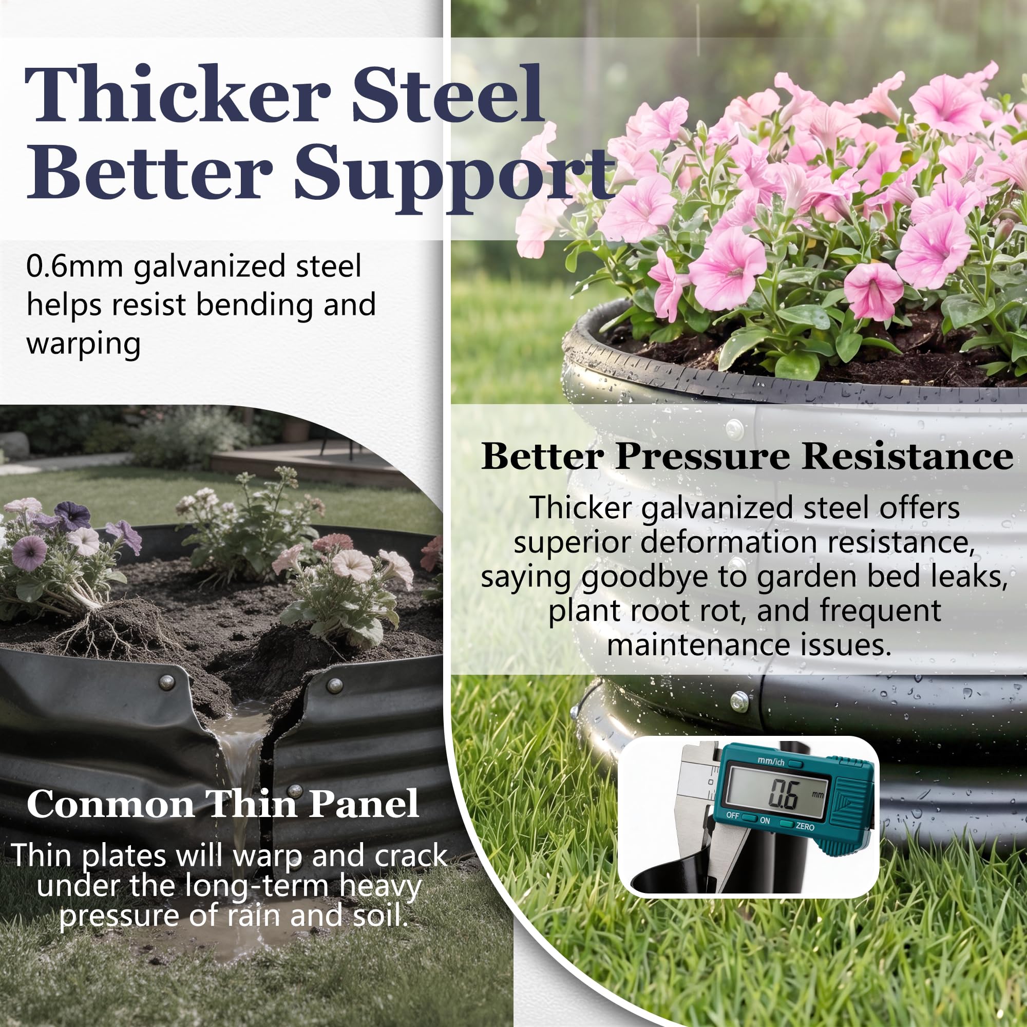 SOCONT top edge safety trim detail for safer handling and cleaner appearance