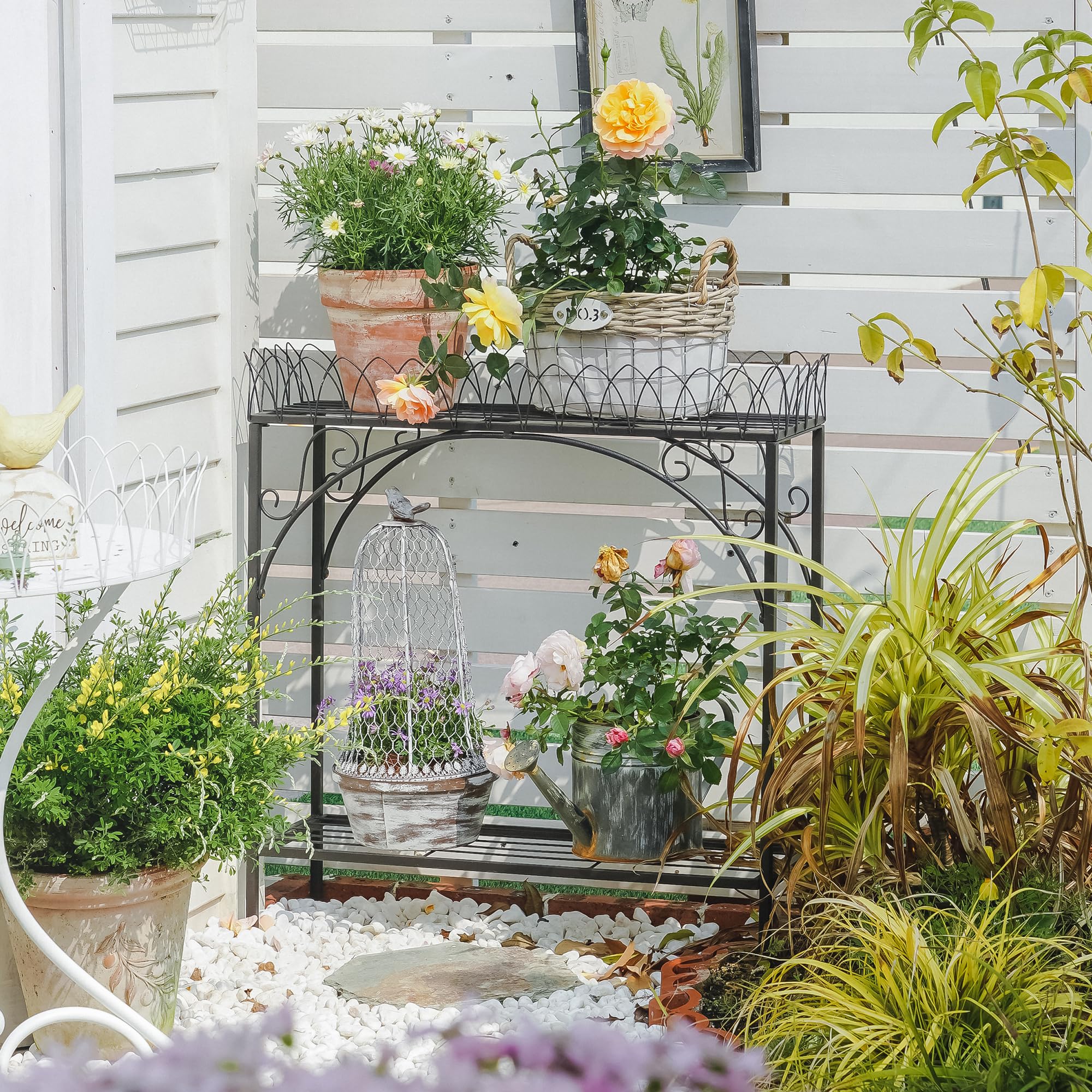 SOFFEE GARDEN close-up of scrollwork detail highlighting decorative support and aesthetic appeal