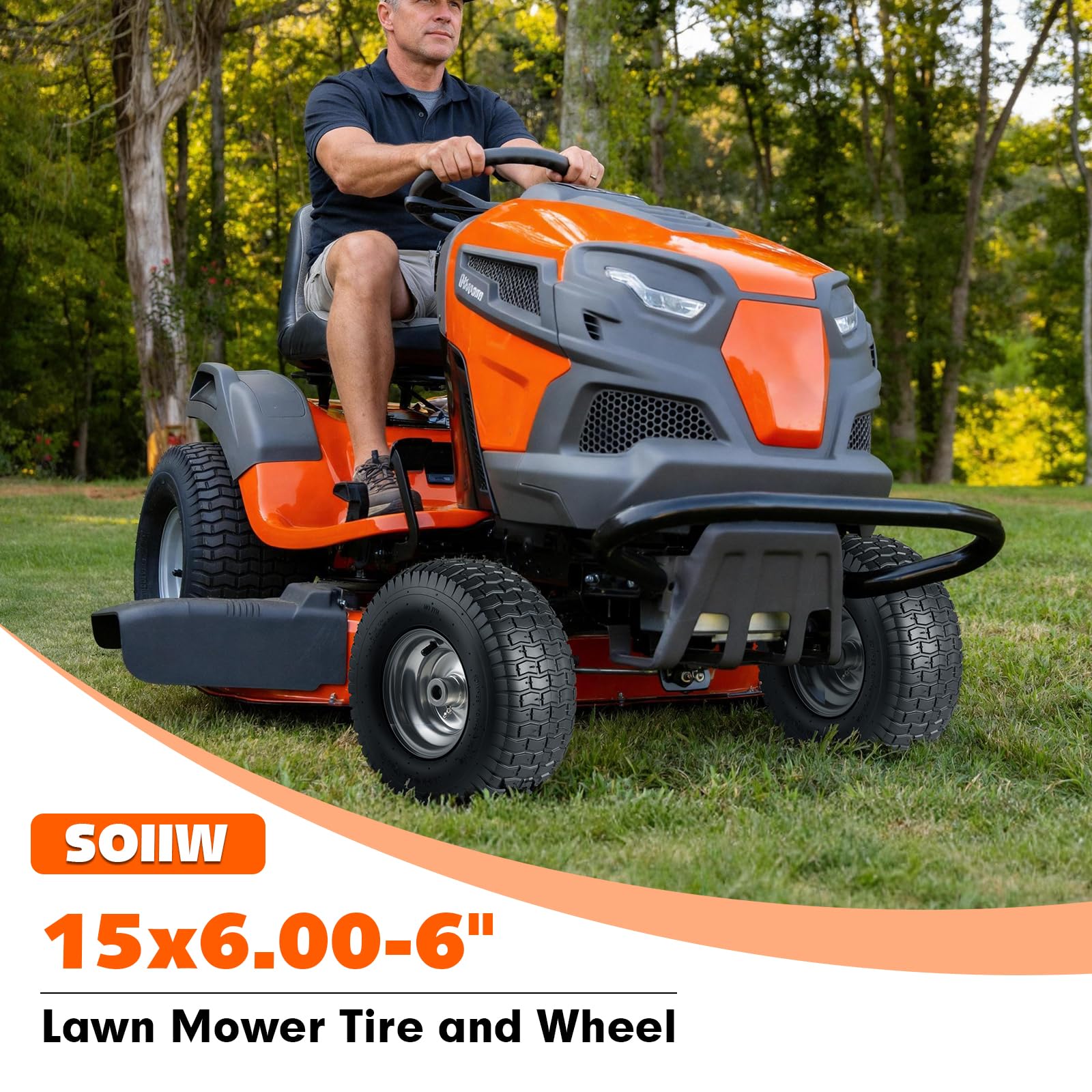 Soiiw boxed two-pack of tires and wheels ready for replacement