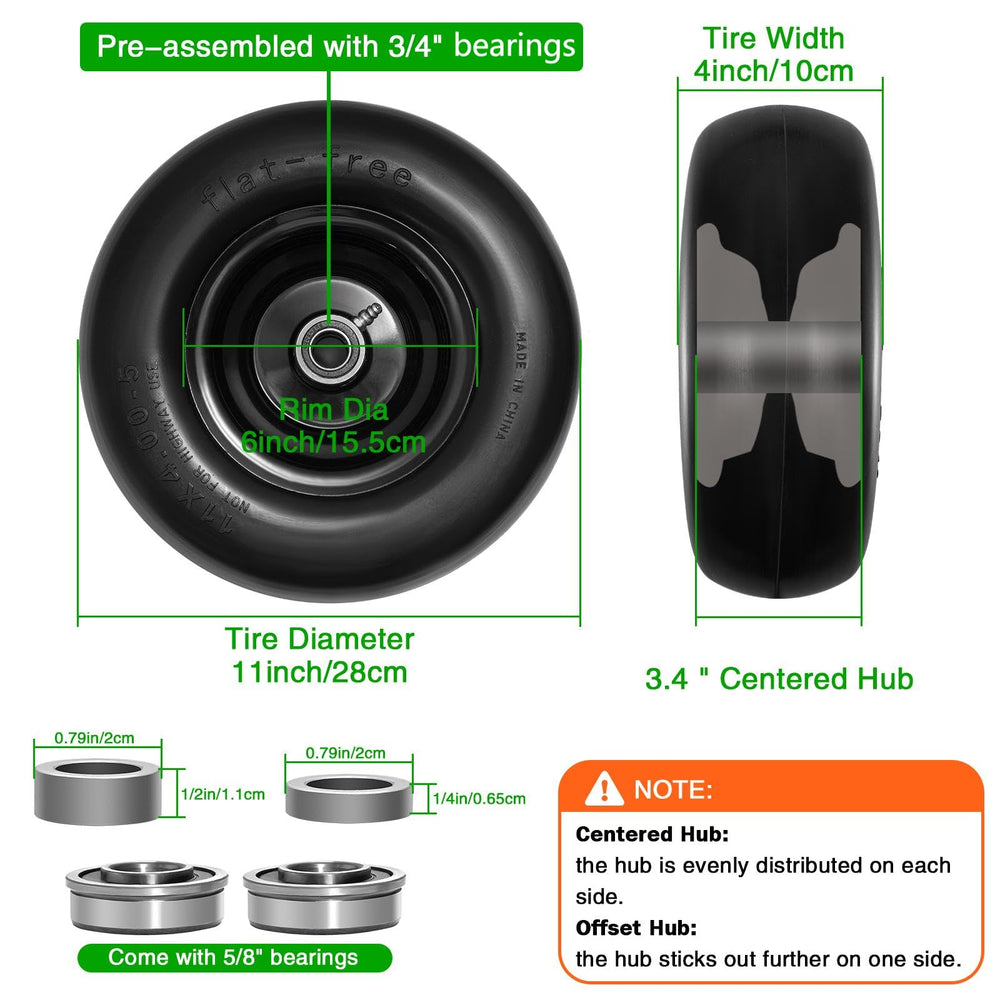 SOIIW rim and hub close-up showing alloy construction and secure fit benefit