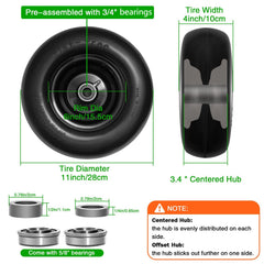 SOIIW rim and hub close-up showing alloy construction and secure fit benefit