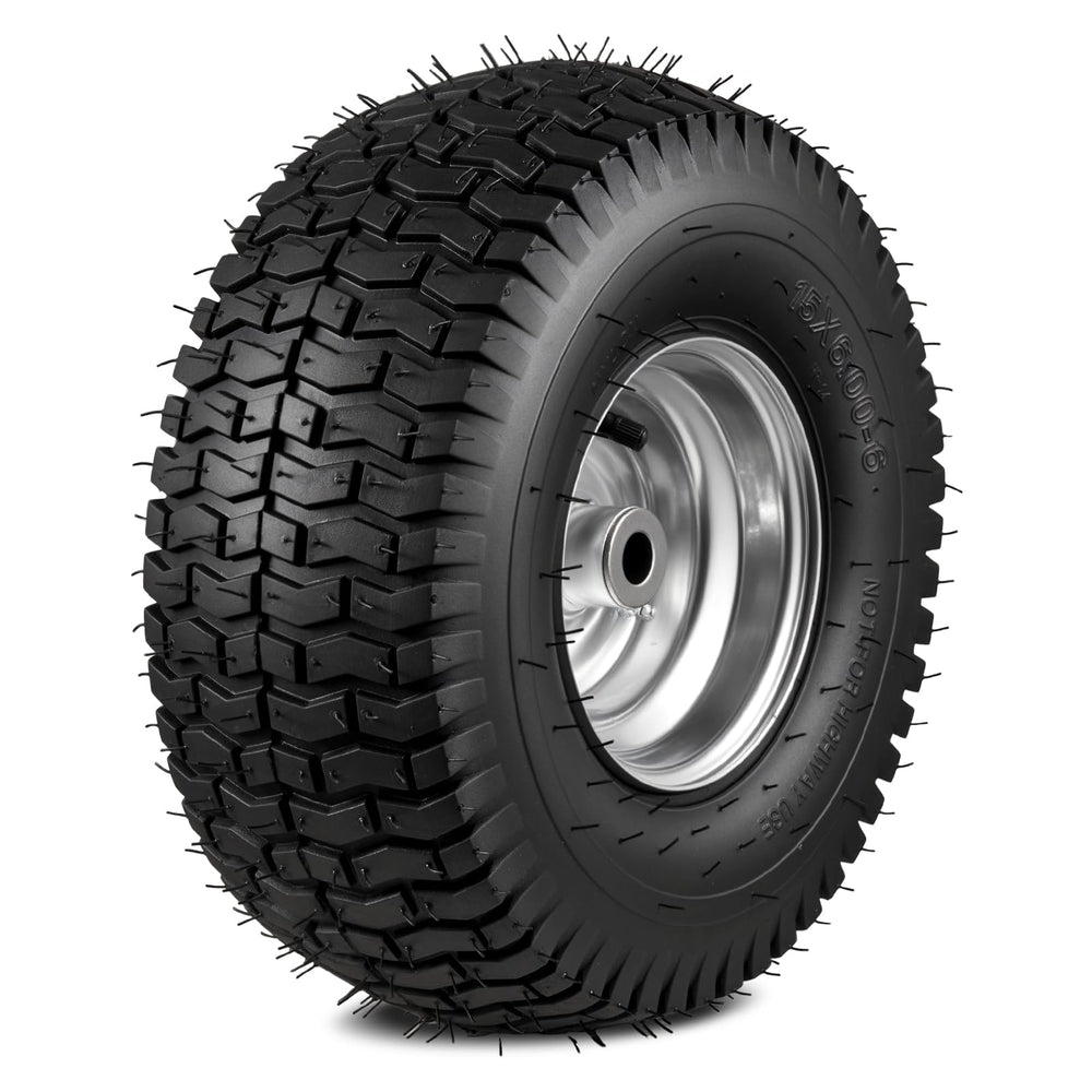 Soiiw side profile highlighting tread and wider footprint for turf protection