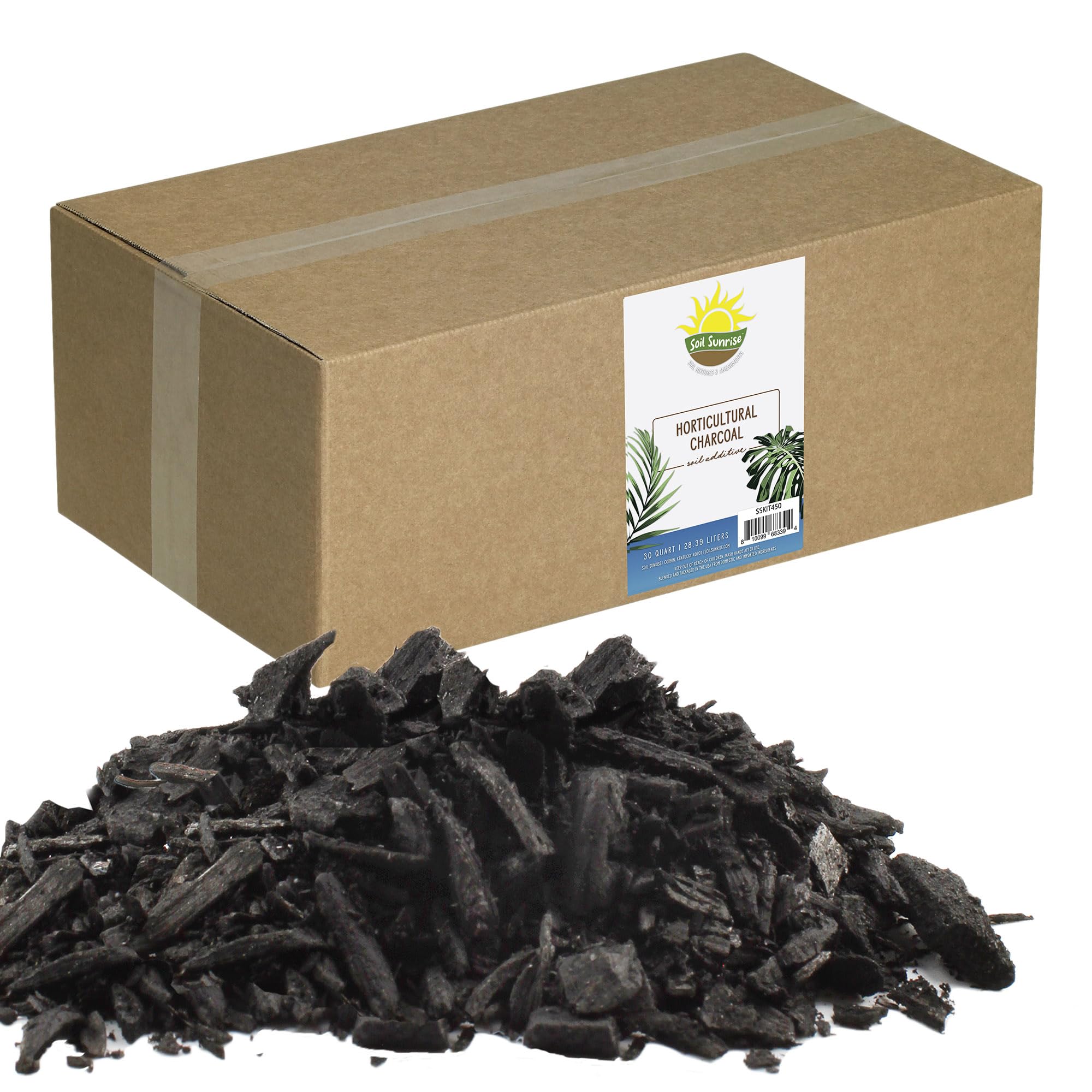 Soil Sunrise bag front view showing product and quantity benefits