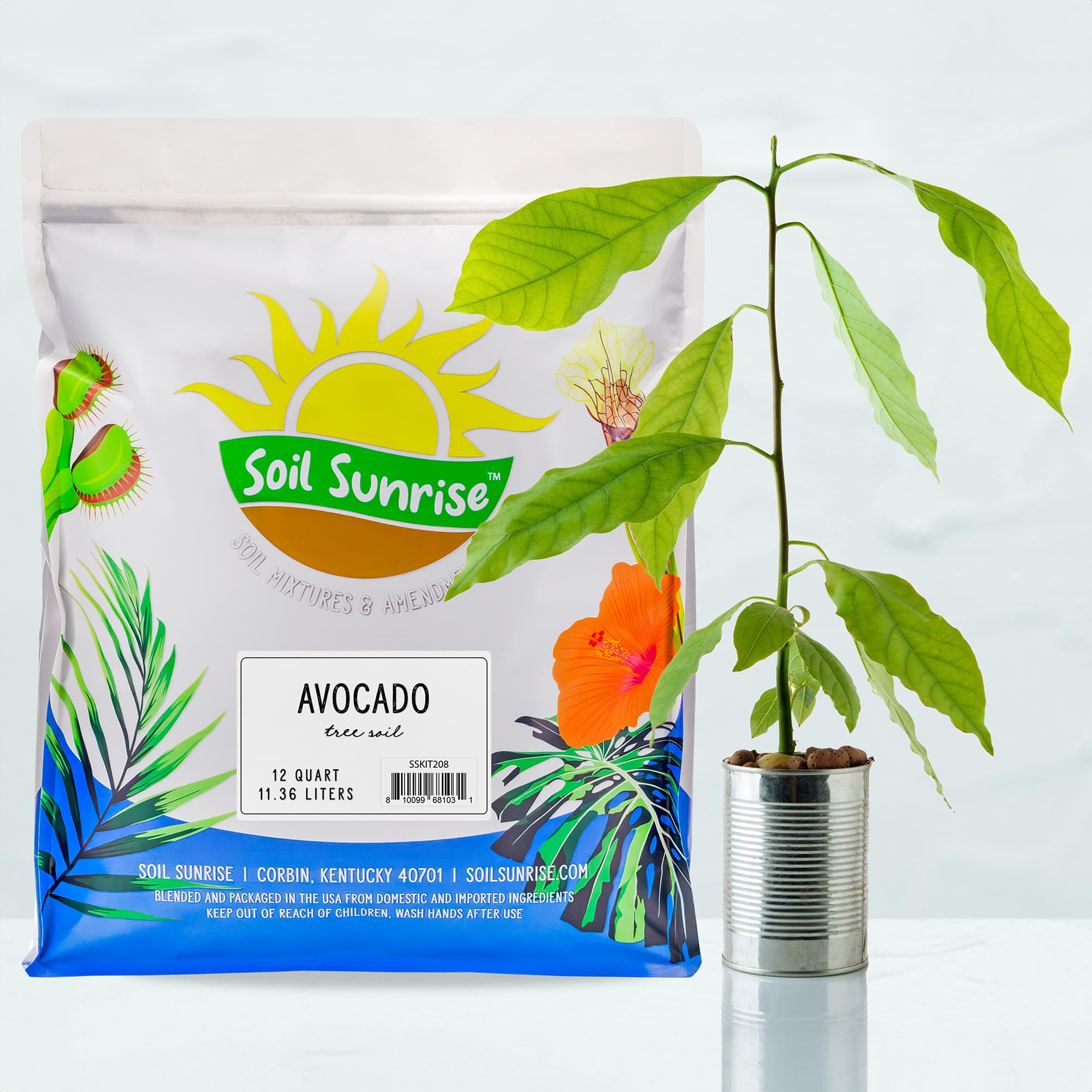 Soil Sunrise close texture shot highlighting friable mix for root growth