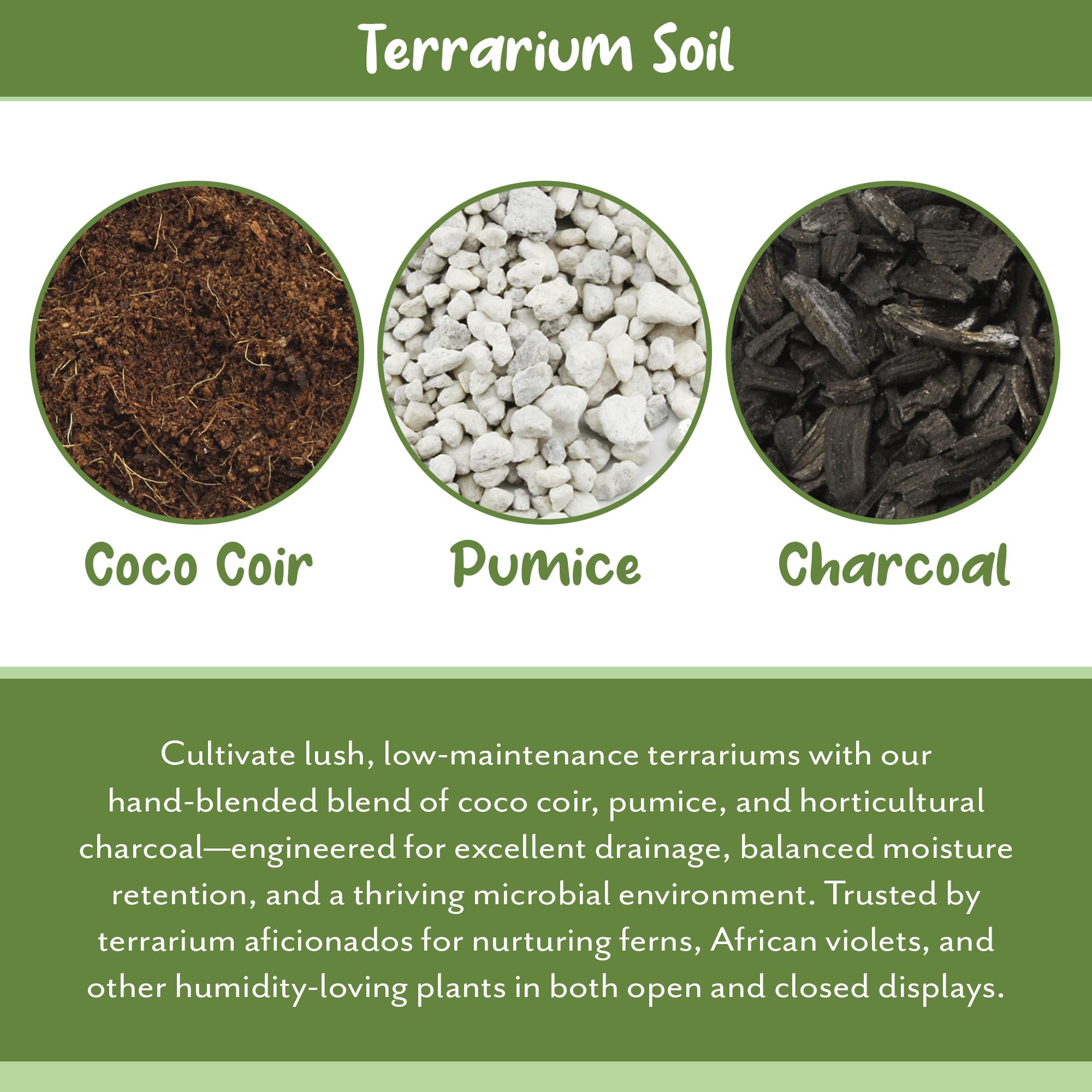 Soil Sunrise coco coir fibers holding moisture evenly
