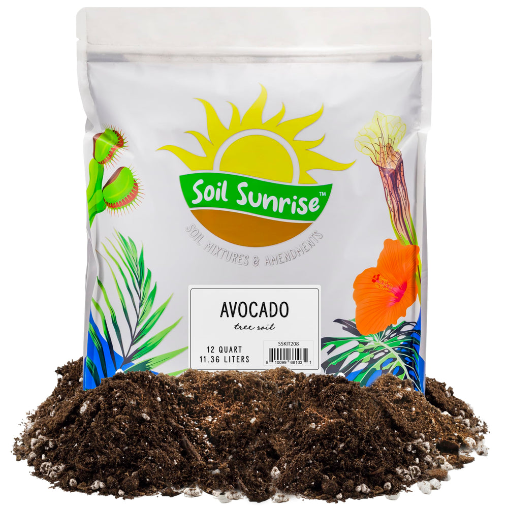 Soil Sunrise front package showing product and convenient 12-quart size