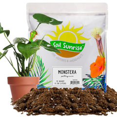 Soil Sunrise front packaging showing product name and 12 quart size benefit