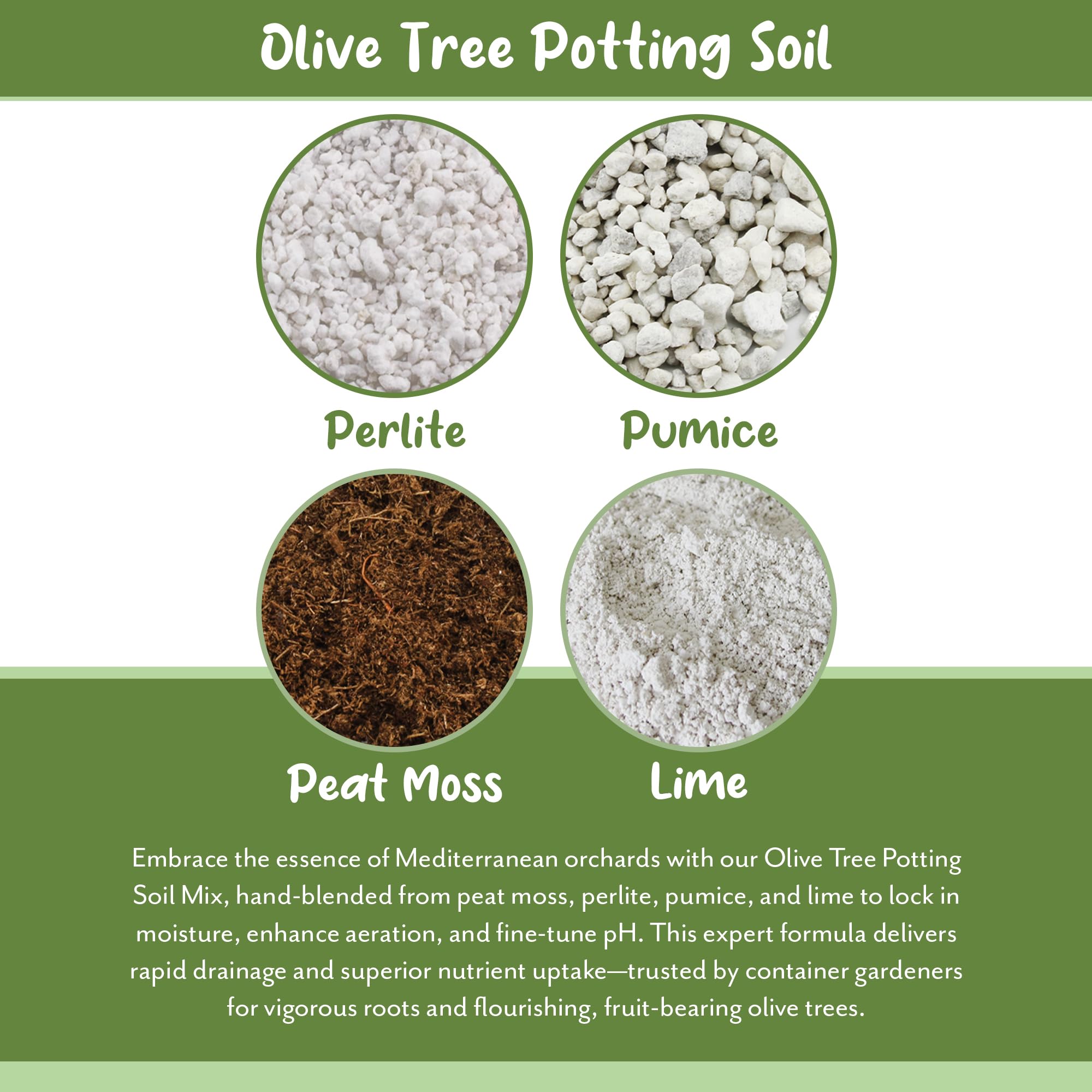 Soil Sunrise perlite and pumice particles visible to demonstrate improved drainage and structure