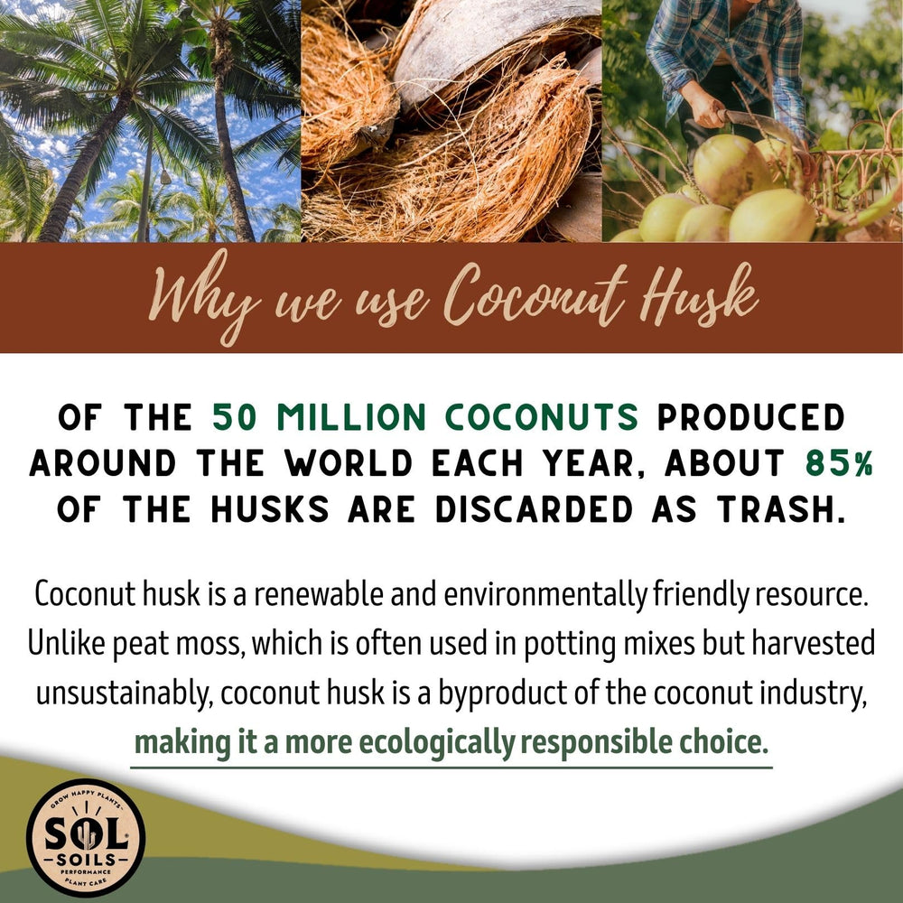 sol soils product label noting sustainability and tree planting benefit