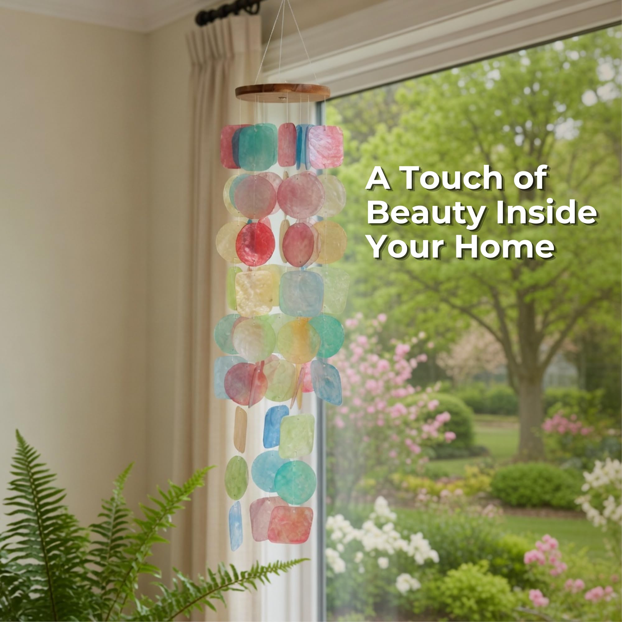 Solange & Frances knot and hook detail showing durable hanging hardware