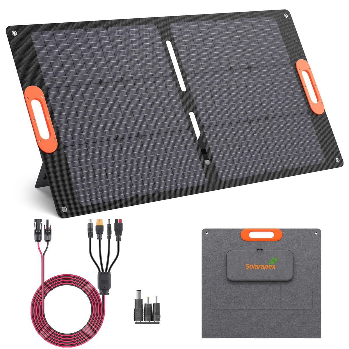 Solarapex front folded panel compact for travel and easy storage