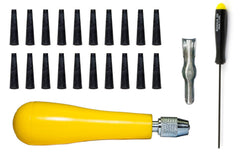 SolarPoolRepair front packaging showing kit contents for quick DIY repairs