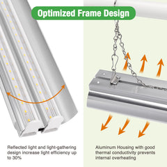 SOLIGT metal chains detail illustrating height adjustability and versatility benefit