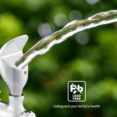 Solimeta rotating knob close-up for easy water flow control and user comfort