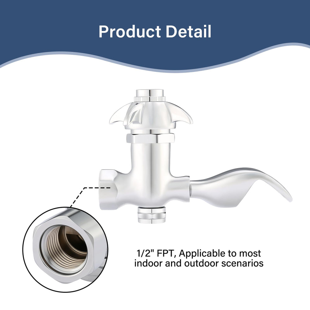 Solimeta faucet side profile installed on drinking station for compact, secure fit