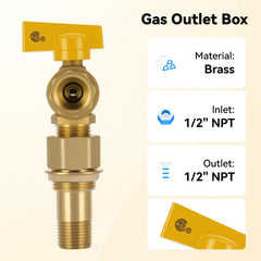 Solimeta close-up of 1/2" NPT thread detail ensuring secure leak-resistant connection