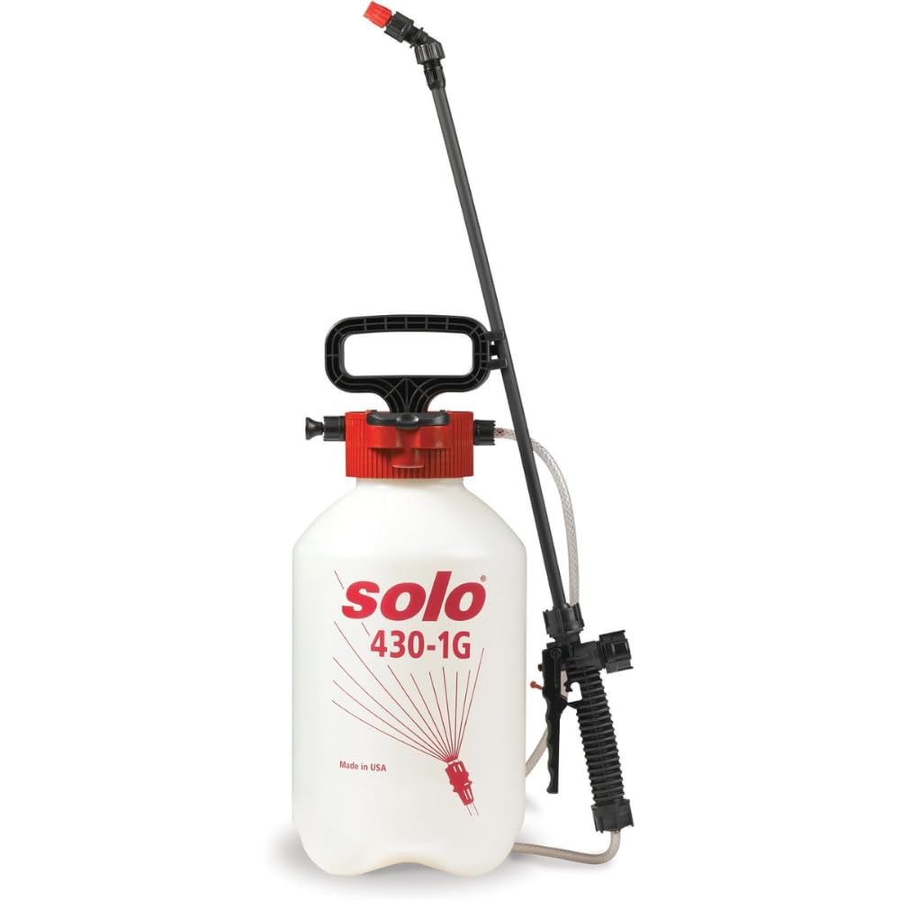 SOLO 430-1G front view showing tank and pump for durable performance