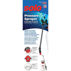 SOLO 430-1G wand and shut-off valve close-up for precise control