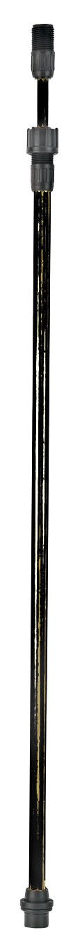 SOLO front view of carbon fiber telescoping wand showing lightweight build and durable finish