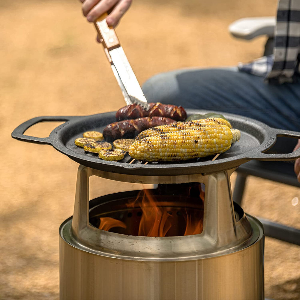 Solo Stove packed in carrying case for protected transport and convenience