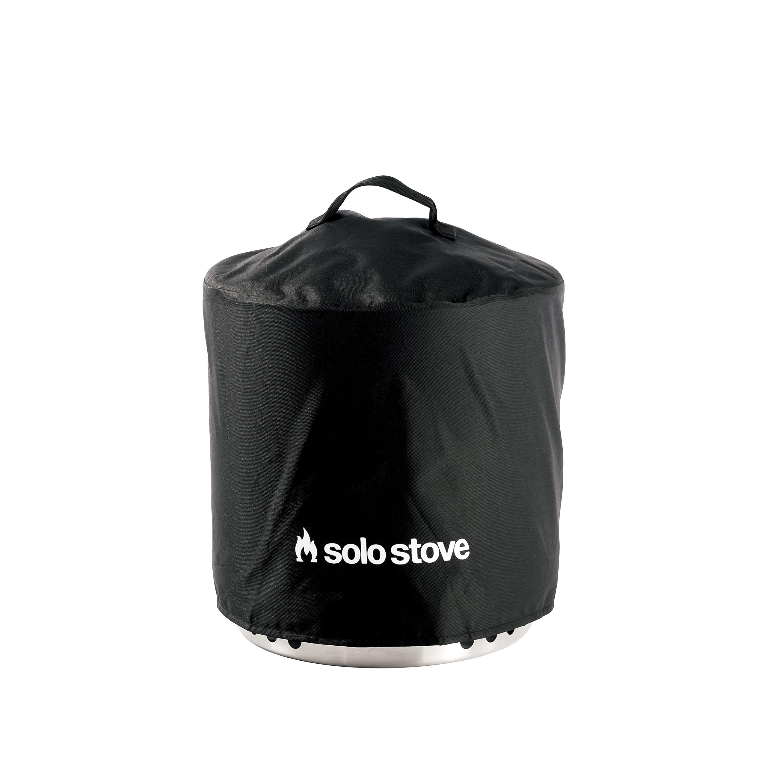 Solo Stove front view of Ranger Shelter cover showing snug protection and clean design