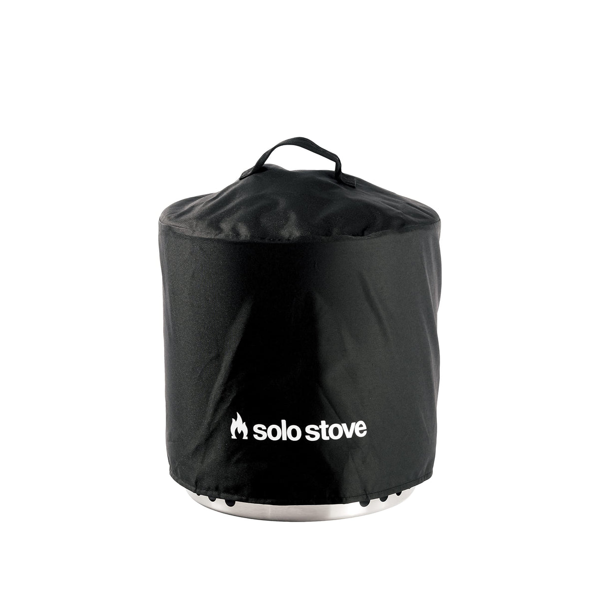 Solo Stove front view of Ranger Shelter cover showing snug protection and clean design