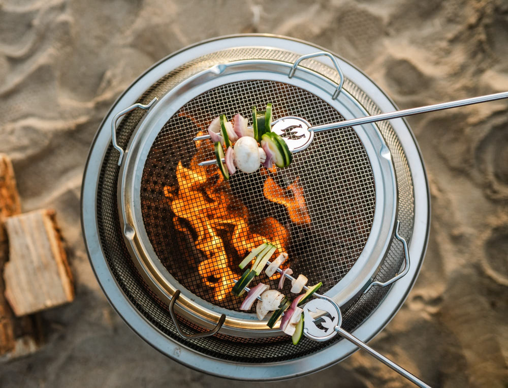 Solo Stove Ranger Shield after cleaning ready for storage, prolonging product life