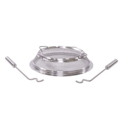 Solo Stove Ranger Shield front view showing full spark protector and safety benefit