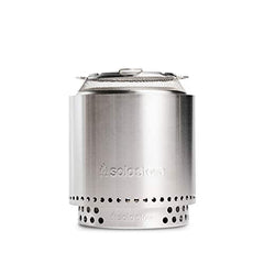 Solo Stove Ranger Shield two-piece detail showing easy control and tending benefit