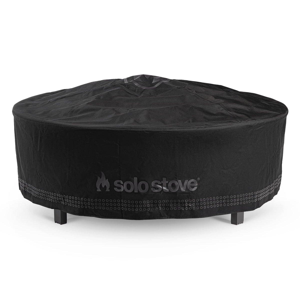 Solo Stove front view of shelter covering Surround, protects from rain