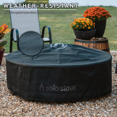 Solo Stove fabric texture close-up, UV-resistant material benefit
