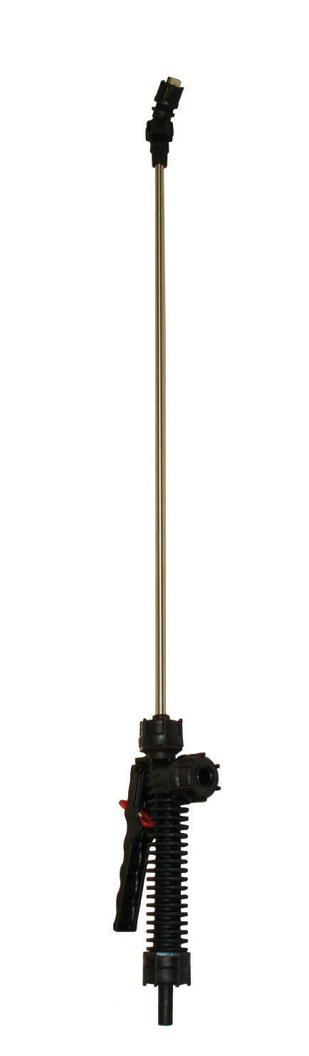 SOLO front view of stainless steel wand assembly showing connection benefits