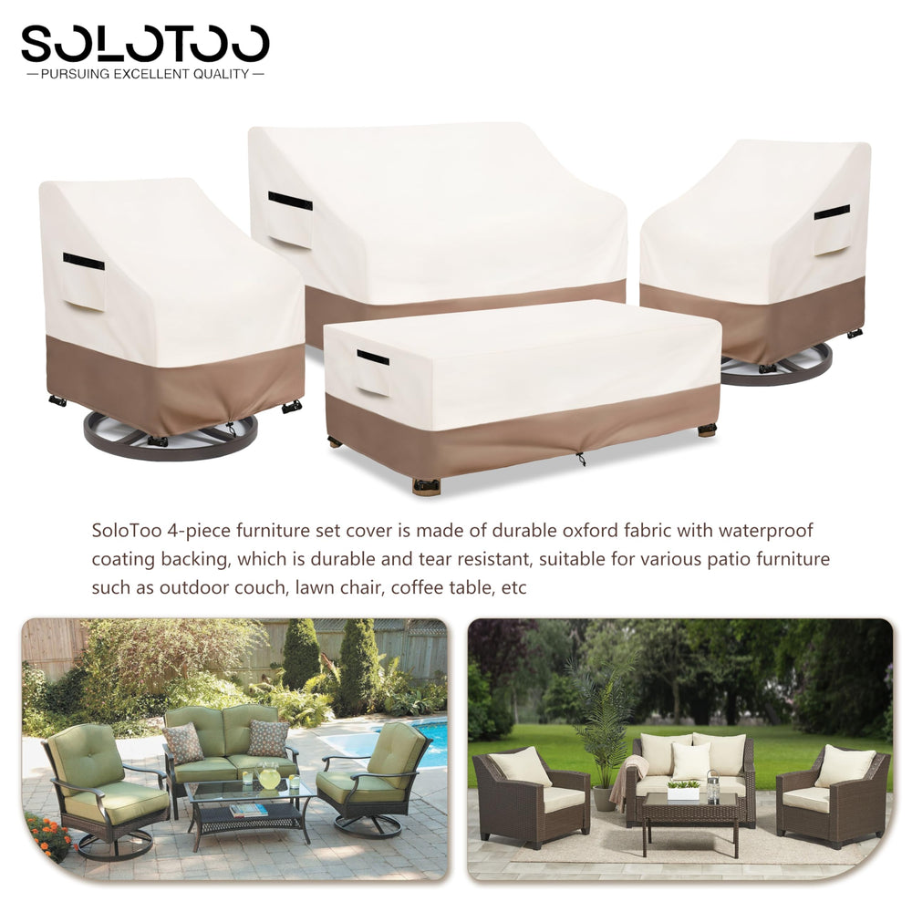 SoloToo elastic hem and buckle securing cover in windy conditions
