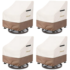 SoloToo front view cover on chair protecting furniture from weather