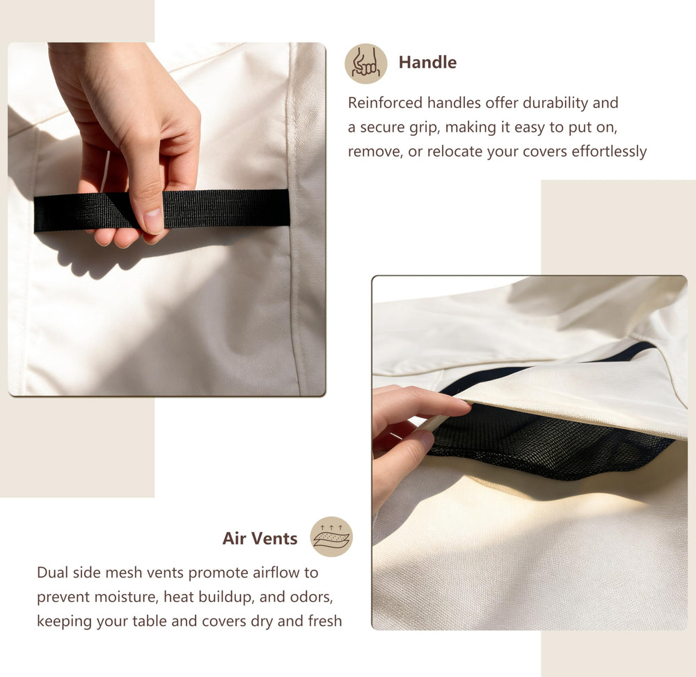 SoloToo sturdy grab handles and storage bag for easy handling