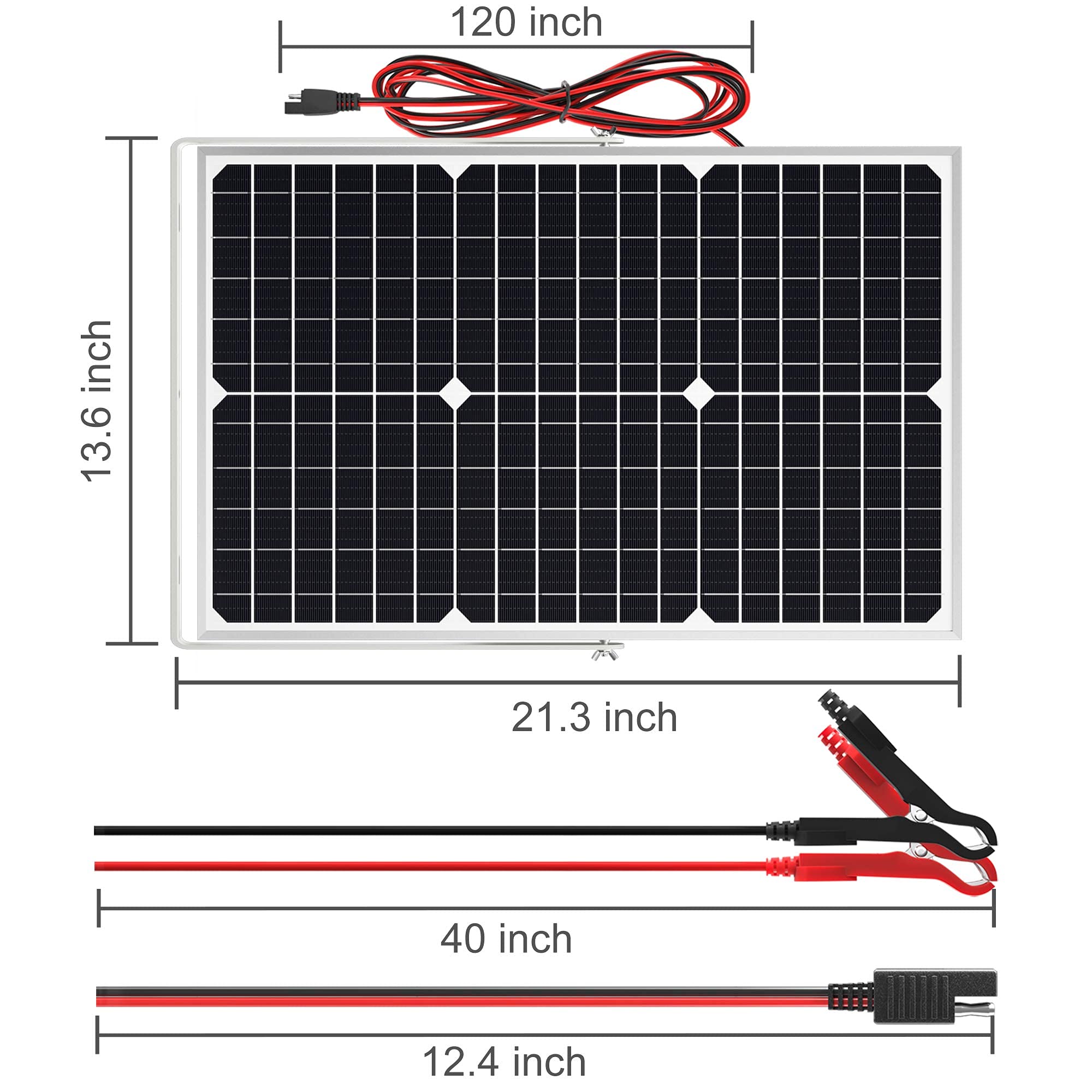 SOLPERK installed on RV roof demonstrating battery maintenance while traveling