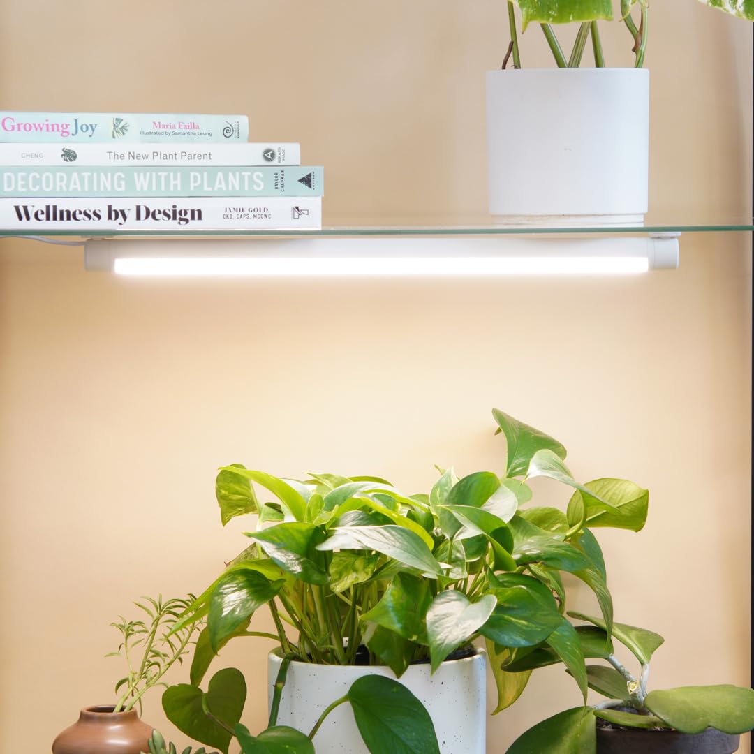 Soltech Grove magnetic bracket angled to direct light for flexible plant coverage