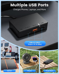 SOLUPUP adapter set including XT60 and Anderson for broad compatibility