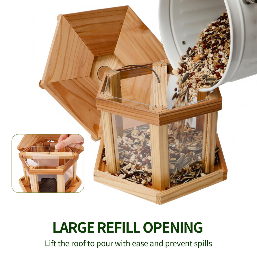 Solution4Patio side profile showing cedar grain and weather-resistant natural finish
