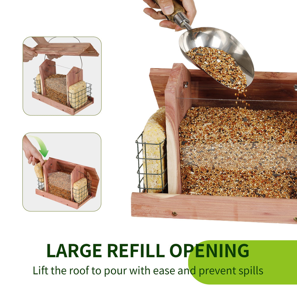 Solution4Patio chew-resistant panel close-up deterring squirrels and pests