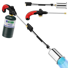 Sondiko front view torch head showing heavy-duty build and quick attach for fast work