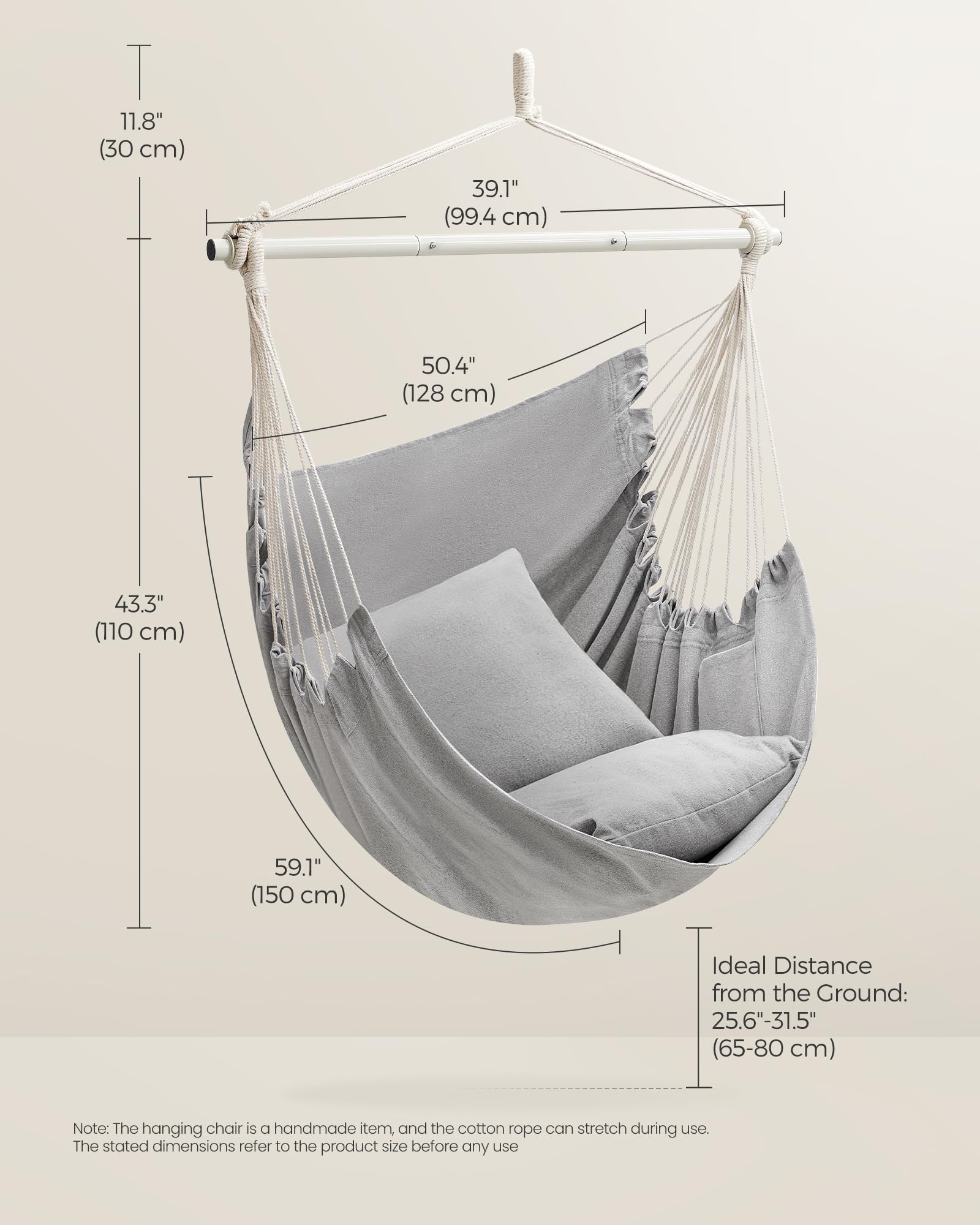 SONGMICS chair in use on patio adding relaxed outdoor comfort