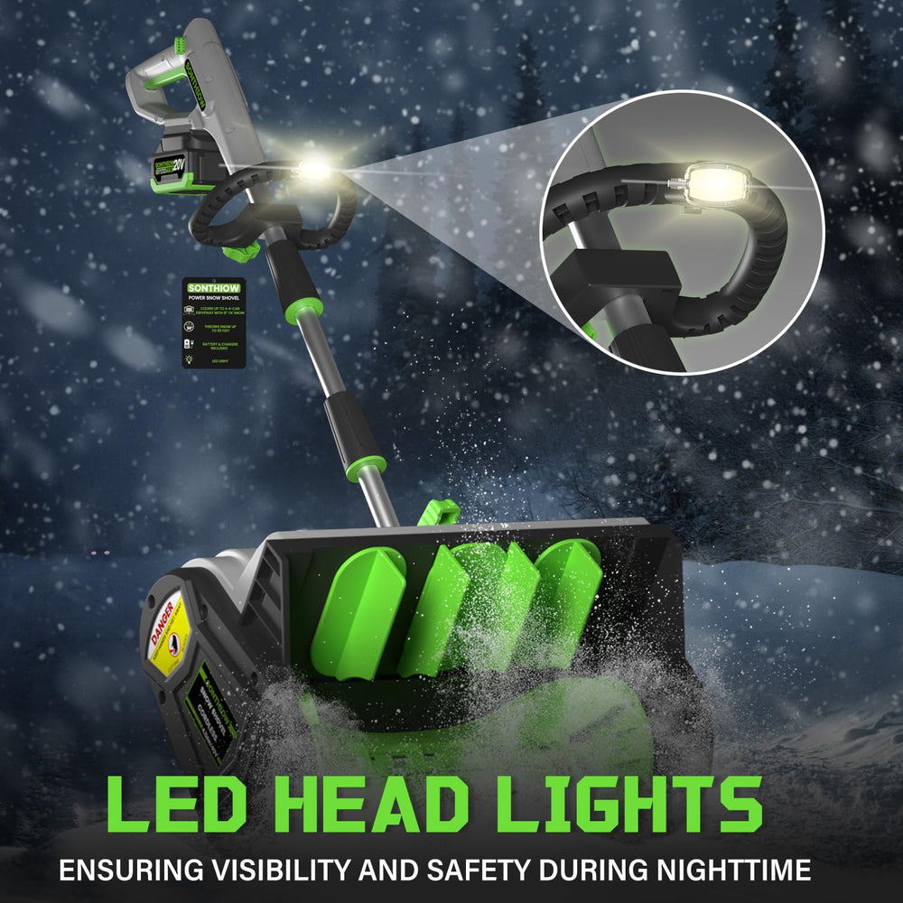 BtyPC SONTHIOW adjustable directional deflector detail to aim snow precisely