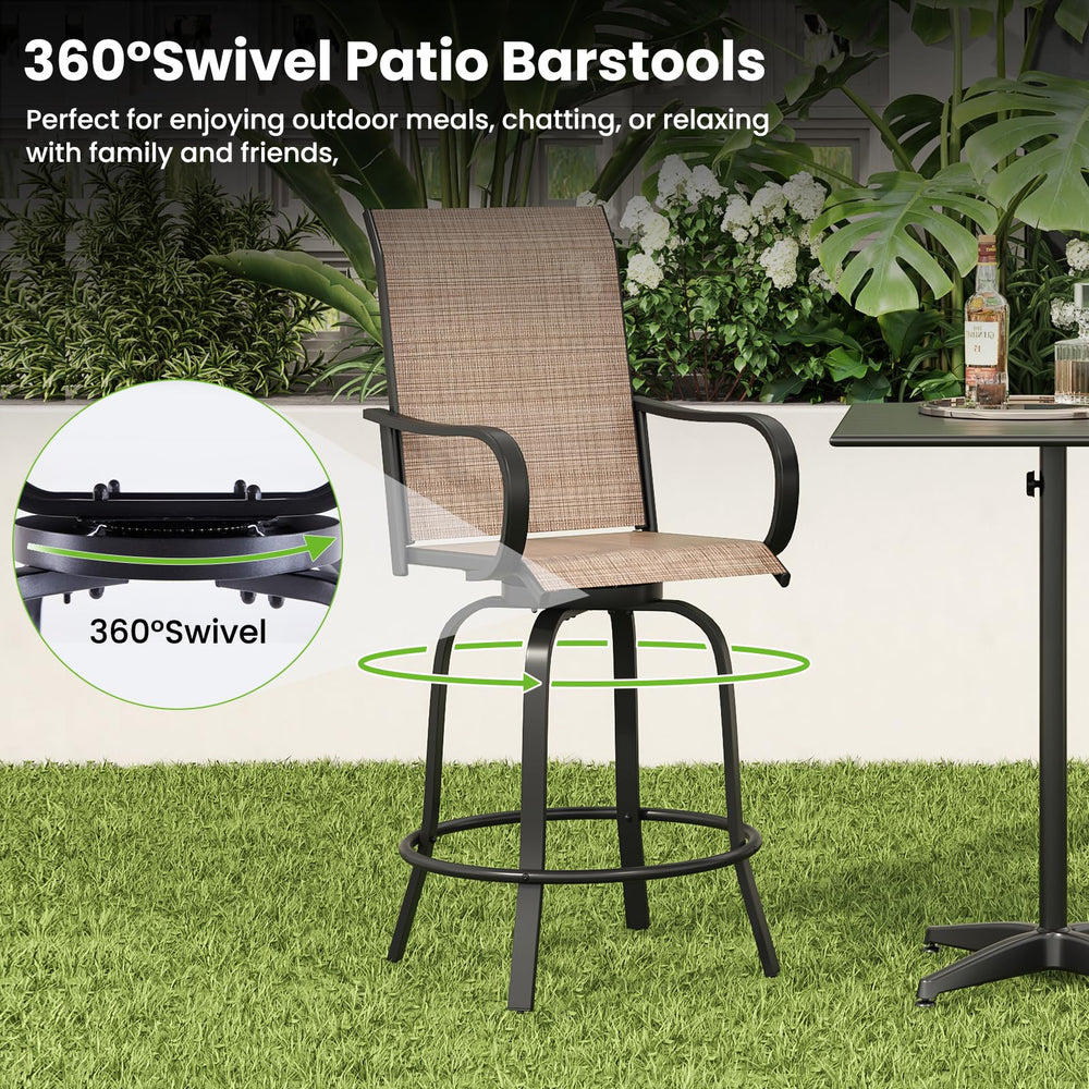 Soohow swivel action in use demonstrating 360° rotation convenience