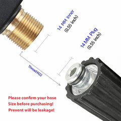 Sooprinse brass foam core close-up producing dense foam for effective cleaning
