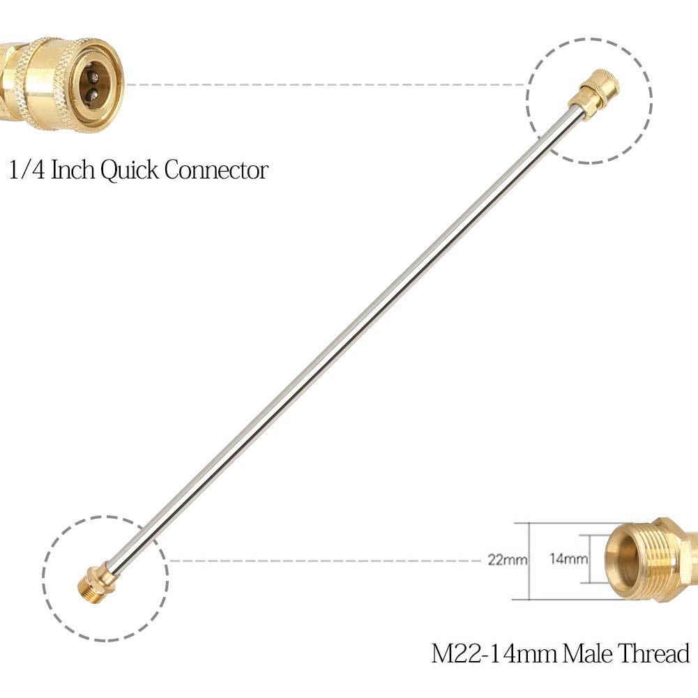 Sooprinse handle close-up with safety lock for accidental-trigger prevention