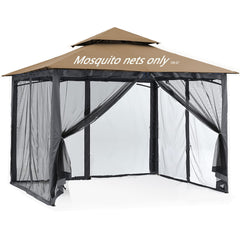 SOOSPE-MZ front view of 10x12 replacement mesh showing full coverage benefit